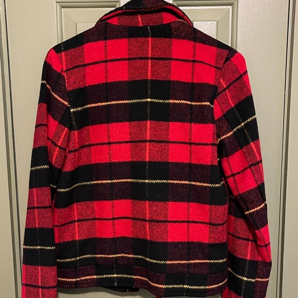 THREAD & SUPPLY Plaid Moto Jacket - Picture 2 of 5